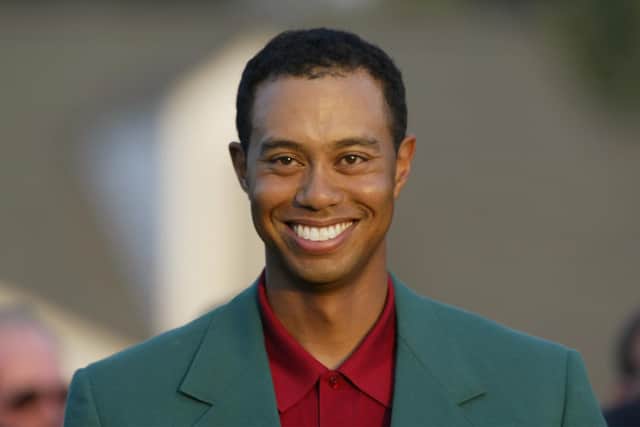 Tiger Woods has won the Masters five times in total.