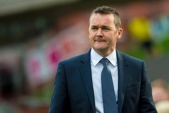 Sky Sports commentator Andy Walker has been told he's not welcome at both Celtic Park and Ibrox. Picture: SNS