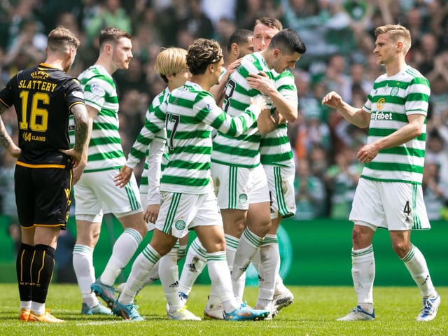 Said goodbye to Celtic Park as a winner in an emotional afternoon but no goal or typically late runs for popular midfielder. Replaced to standing ovation by James McCarthy.