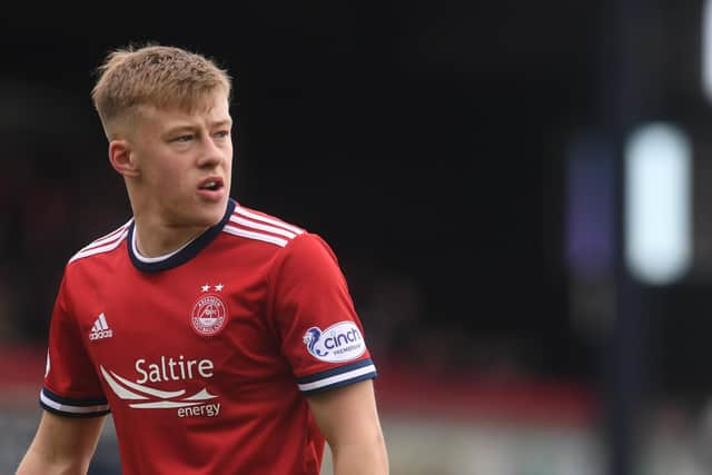 Aberdeen midfielder Connor Barron. (Photo by Craig Foy / SNS Group)