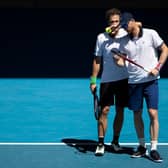 Jamie Murray and Bruno Soares lost in the semi-finals against Rajeev Ram and Joe Salisbury. Picture: Mackenzie Sweetnam/Getty Images