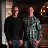From left: Zumo co-founders Nick Jones and Paul Roach. Picture: Stewart Attwood.