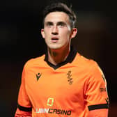 Jamie McGrath made his Dundee United debut against AZ Alkmaar.