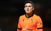 Jamie McGrath made his Dundee United debut against AZ Alkmaar.