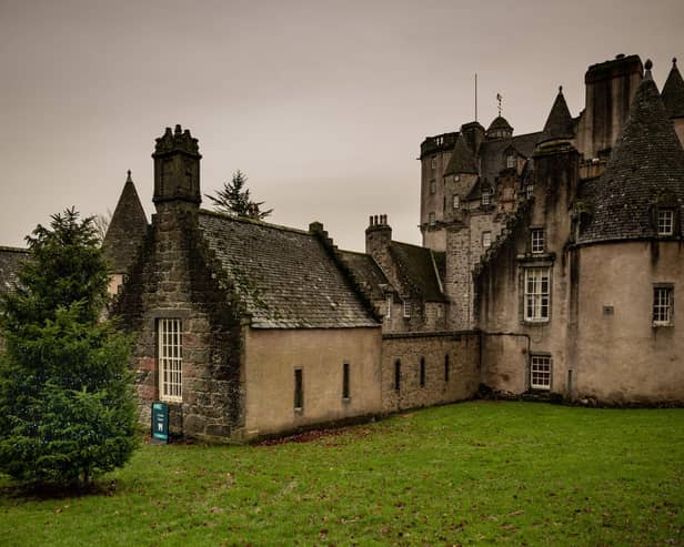 Visitors to Castle Fraser can take explore the seasonal offering in the walled garden.