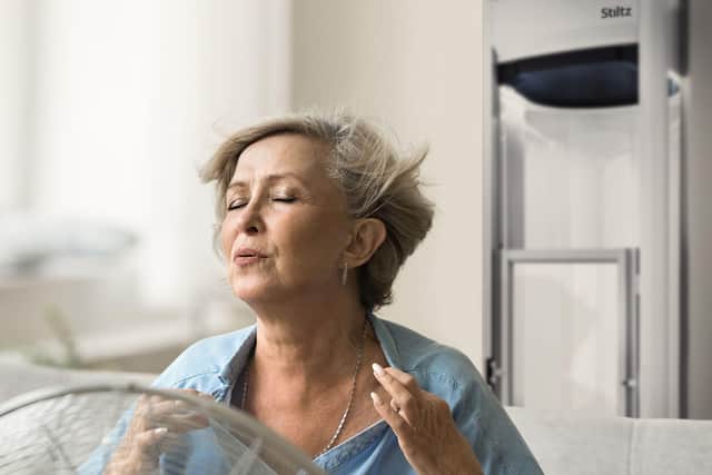 Older adults struggling with isolation in the heat.