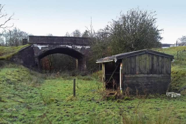 This bridge at Shilford in East Renfrewshire is on a proposed Neilston-Uplawmoor walking and cycling route. Picture: UDT