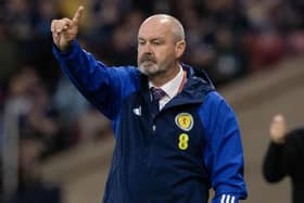 Scotland manager Steve Clarke on the touchline during the 2-0 win over Georgia at Hampden Park in June. (Photo by Alan Harvey / SNS Group)