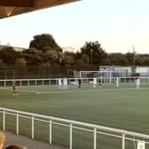 Edinburgh City v Hearts B at Ainslie Park.