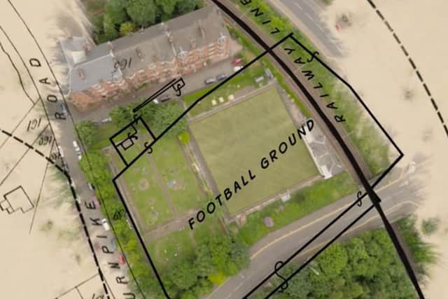 The outline of the original Hampden
