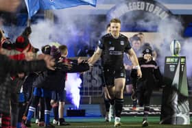 Glasgow Warriors captain Kyle Steyn will lead the team against the Sharks in the BKT URC match at Scotstoun Stadium. (Photo by Ross MacDonald / SNS Group)