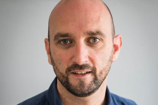 Dougie Irvine, artistic director of Visible Fictions, has co-written Ghosthunter. Picture: Nadine Boyd