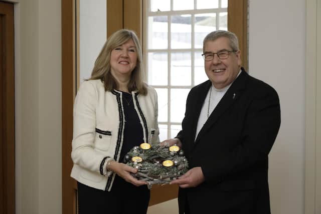Rt Rev Dr Shaw Paterson and Rt Hon Alison Johnstone MSP.