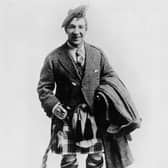 Sir Harry Lauder was born August 4, 1870 and took on the world with his sweet, innocent songs of Scotland and tartan-clad routines.