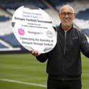 Mark Hateley promotes the Glasgow European Capital of Sport 2023 Refugee Football Tournament on Sunday 2nd July at Toryglen Regional Football Centre. The event celebrates the diversity of communities in Glasgow. (Photo by Alan Harvey / SNS Group)