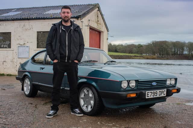 Producer and presenter Iain Mackay explores the world of the 1970s 'petrolhead' on the island of Lewis.PIC: Contributed.