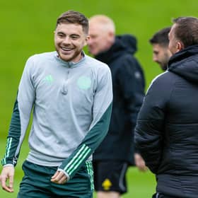 Celtic manager Brendan Rodgers may turn to James Forrest once more on the wing.