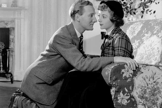 Phillips and Geraldine McEwan during a performance of For Better, For Worse at London's Comedy Theatre in 1952 (Picture: Denis De Marney/Hulton Archive/Getty Images)