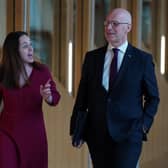 Deputy First Minister Kate Forbes and First Minister John Swinney (Photo by Andrew Milligan/PA Wire)