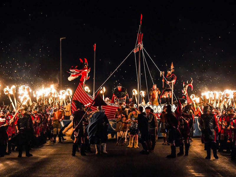 The other criteria for participation are that guizers must be aged 16 or older and have lived in Shetland continuously for five years 

Photo by ANDY BUCHANAN/AFP via Getty Images)