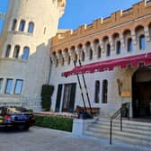 The Hotel Castillo Son Vida entrance stays true to its 13th-century origins. Photo: Rachael Davies.