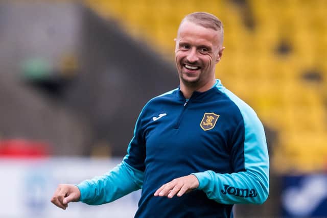 Former Hibs and Celtic striker Leigh Griffiths will return to Easter Road for a charity match next month.  (Photo by Ross Parker / SNS Group)