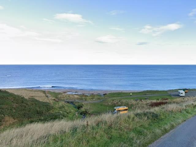Money from the Coastal Communities Fund will be used to widen the road down to the beach.