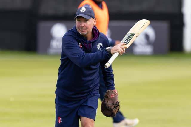 Doug Watson has been appointed Scotland's new head coach after an interim spell in charge. (Photo by Mark Scates / SNS Group)