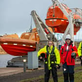 Left to right: Ashleigh Sommerville, survival and marine team lead; Samuel Perkins, marine instructor; Kris McDonald, general manager, Clyde Training Solutions; and Jamie Clark, senior marine instructor.