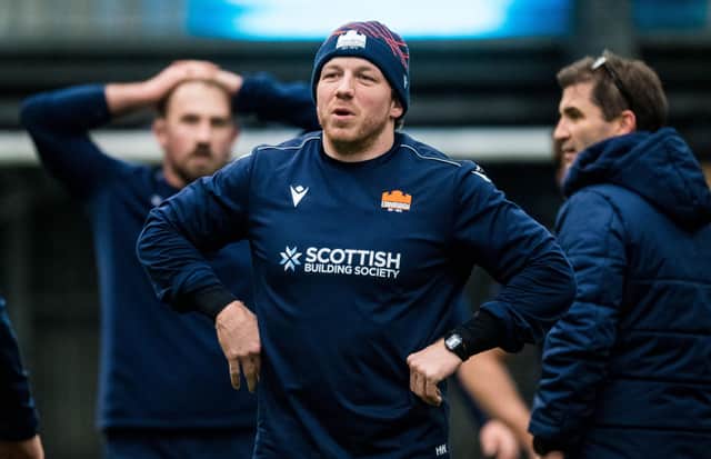 Hamish Watson is back in the Edinburgh team for the first time since October.