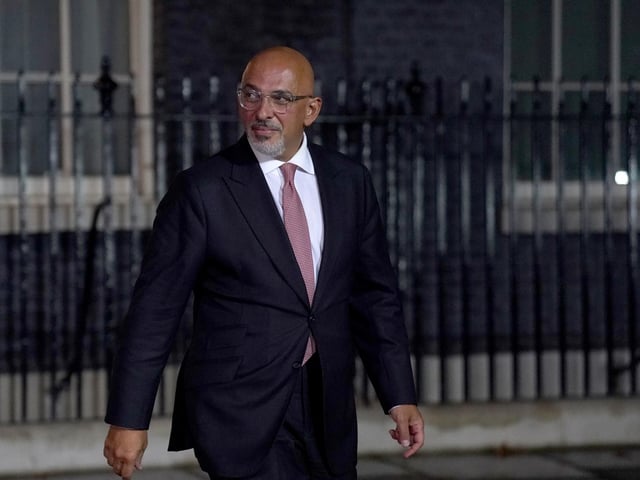 Newly installed Chancellor of the Duchy of Lancaster Nadhim Zahawi