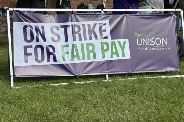 The strike action has been brought forward by the Unison union.