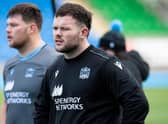 Ewan Ashman during a Glasgow Warriors training session at Scotstoun. He has been recalled by Sale Sharks. (Photo by Ross MacDonald / SNS Group)