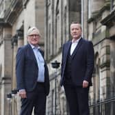From left: chief executive Steve Rick and new strategic account manager for Scotland, Scott McMillan. Picture: Stewart Attwood.