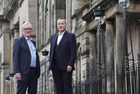 From left: chief executive Steve Rick and new strategic account manager for Scotland, Scott McMillan. Picture: Stewart Attwood.