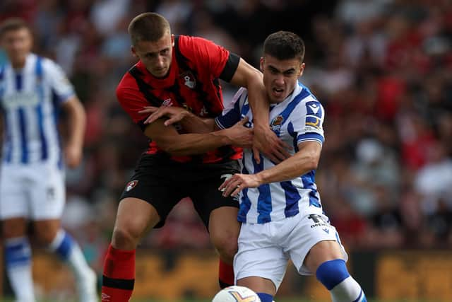 Owen Bevan, left, failed to make an appearance at Hibs due to injury.