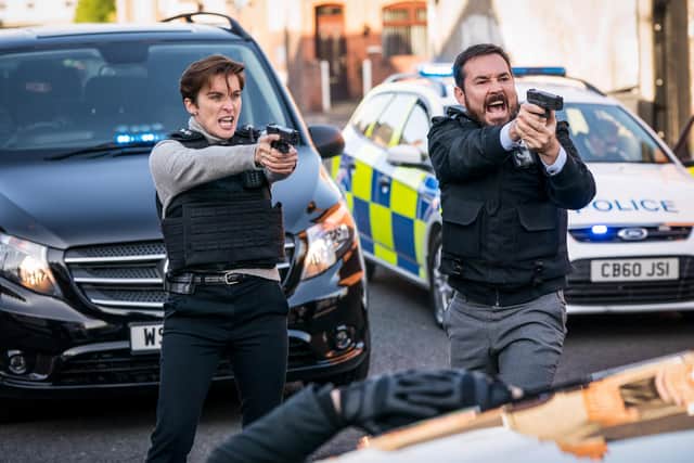 DI Kate Fleming (Vicky McClure), and DI Steve Arnott (Martin Compston) in the highly anticipated Line of Duty finale (BBC/World Production/Steffan Hill)