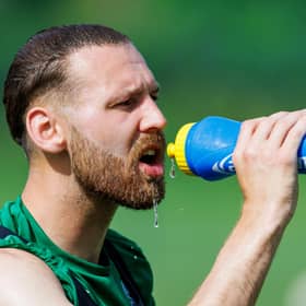 Martin Boyle played for Hibs against Blackpool.