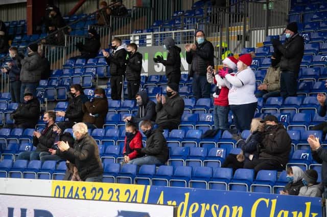 Ross County were permitted a small number of fans last year with Highland Council in Tier 1 (Photo by Craig Foy / SNS Group)
