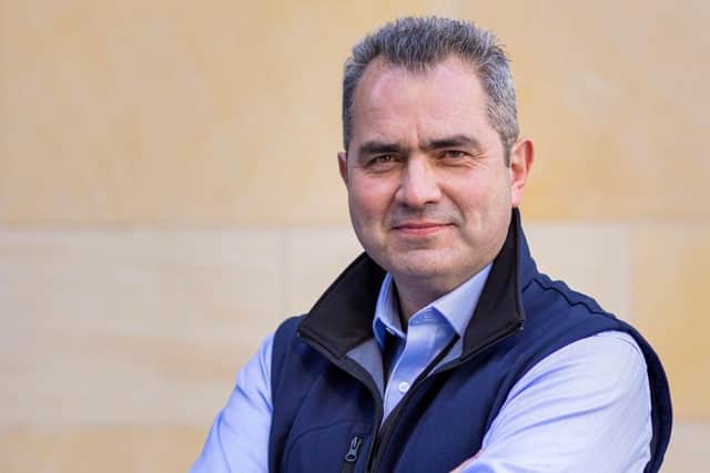 Andrew Lloyd, chief operations officer at Edinburgh-based vertical farming tech firm Intelligent Growth Solutions