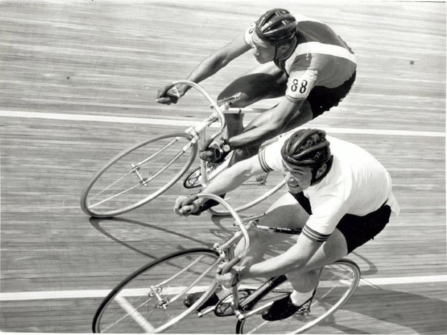 The Track Cycling event at the 1970 Games.