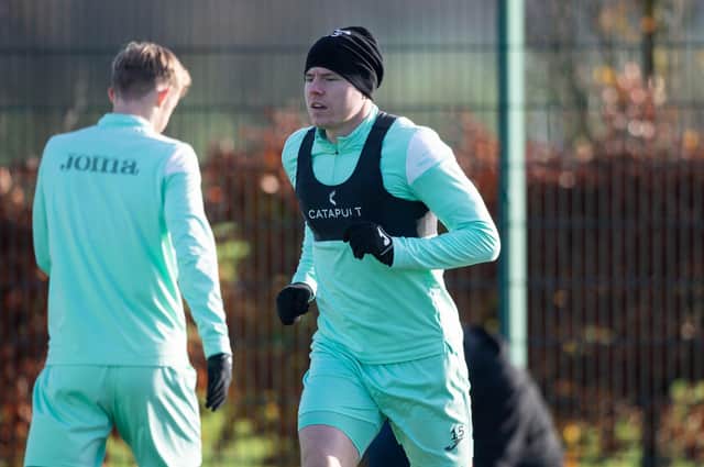 Kevin Nisbet is likely to return to Hibs action against Middlesbrough on Saturday.