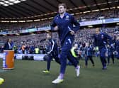 Richie Gray, foreground, will be replaced by his younger brother Jonny, pictured behind him, when Scotland play Argentina. (Photo by Craig Williamson / SNS Group)