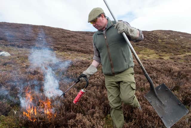 The Scottish Government is being urged to give its backing for the use of controlled burning to manage vegetation. (Photo: Trevor Martin)