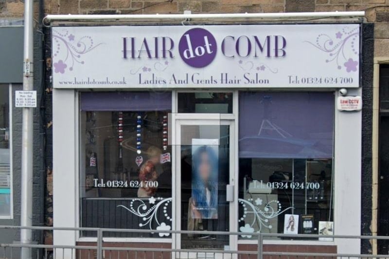 If you need to book with them just head over to "hair dot comb dot com" nice and easy (joking!) But seriously, you should comb on over to this well-rated Falkirk-based hairdresser.