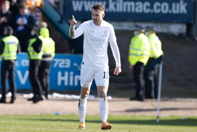 Mark Hateley says Aaron Ramsey is 'coming into terrific form and fitness' as he made a case for the Rangers midfielder to face Celtic.  (Photo by Alan Harvey / SNS Group)