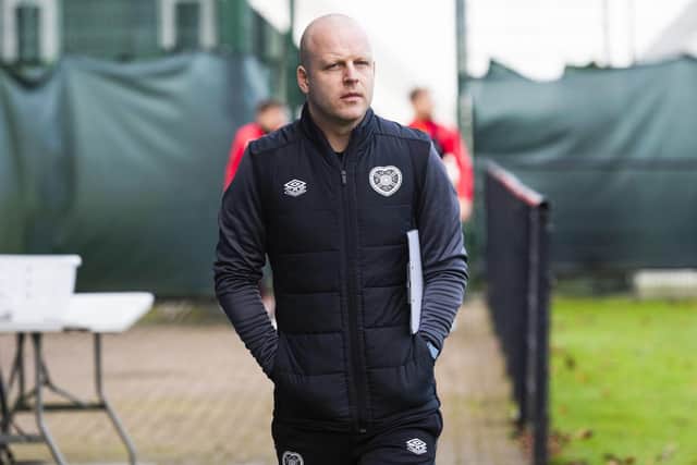 Hearts manager Steven Naismith wants more patience with VAR.