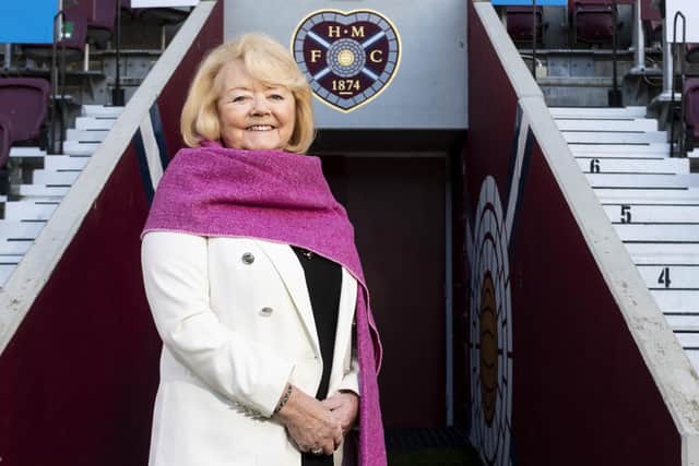 Hearts chairwoman Ann Budge.  (Photo by Mark Scates / SNS Group)