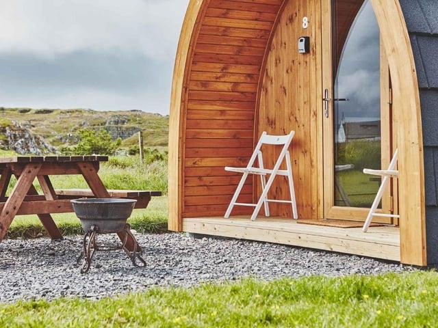 With mountain views and sandy beaches a short walk away, the Iona Pods offer a great chance to get away from it all. Each of the pods come with either a double or two single beds, power sockets, a microwave, fridge, electric hob, kettle, kitchenware and cutlery. Outside there's a picnic bench and a fire pit for alfresco snacks. All this is just 12-minute walk from Iona Abbey on a working croft on the tiny Scottish island.