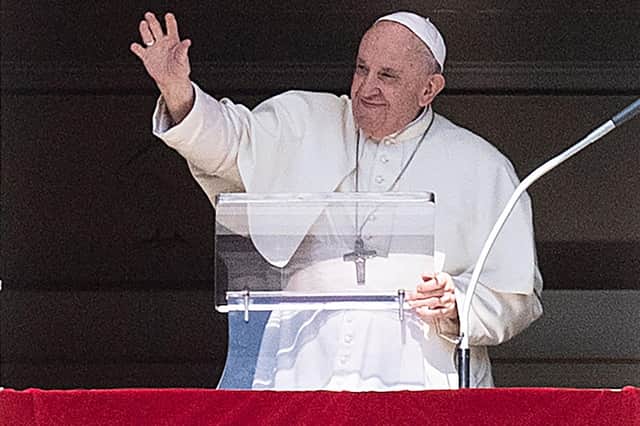 Pope Francis won't be jetting in to next month's climate change conference (Picture: Tiziana FABI / AFP)